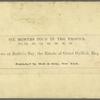 Views at Butlers Bay, the Estate of Geert Gyllick, Esq