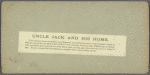 Uncle Jack and his Home