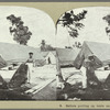 Sailors putting up tents on the Hospital Grounds