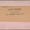 Lint Room