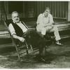 George C. Scott and John Cullum in the stage production The Boys in Autumn