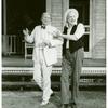 John Cullum and George C. Scott in the stage production The Boys in Autumn