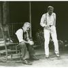 George C. Scott and John Cullum in the stage production The Boys in Autumn