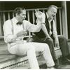 John Cullum and George C. Scott in the stage production The Boys in Autumn