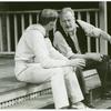 John Cullum and George C. Scott in the stage production The Boys in Autumn