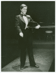 Julie Hafner in the stage production The Club