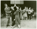 Avner Eisenberg, Gordon Joseph Weiss, Helen Schneider, Barry Mitterhoff, William Swindler, and David Hopkins in the stage production Ghetto
