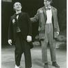 Gordon Joseph Weiss and Avner Eisenberg in the stage production Ghetto