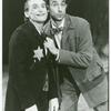 Gordon Joseph Weiss and Avner Eisenberg in the stage production Ghetto