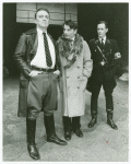 George Hearn, Donal Donnelly, and Stephen McHattie in the stage production Ghetto