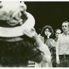 Carrie Robbins, Jules Fisher, and Ted Mann during rehearsal for The Iceman Cometh