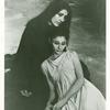 Irene Papas and Jenny Leigh in the stage production Iphigenia in Aulis