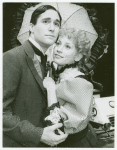 Michael O'Hare and Laurie Kennedy in the stage production Man and Superman