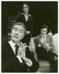 Ellis Rabb, Maureen Anderman, and Peter Coffield in the stage production The Man Who Came to Dinner