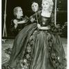 Anthony Heald and Mary Elizabeth Mastrantonio in the stage production The Marriage of Figaro
