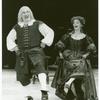 Philip Bosco and Carole Shelley in the stage production The Miser