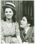 Salome Jens and Mitchell Ryan in the stage production A Moon for the Misbegotten
