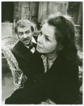 W. B. Brydon and Salome Jens in the stage production A Moon for the Misbegotten