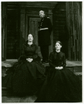 Colleen Dewhurst, Donald Davis, and Pamela Payton-Wright in the stage production Mourning Becomes Electra