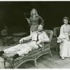 Sylvia Miles, Richard Chamberlain, and Dorothy McGuire in the stage production The Night of the Iguana