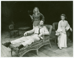 Sylvia Miles, Richard Chamberlain, and Dorothy McGuire in the stage production The Night of the Iguana