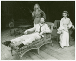 Sylvia Miles, Richard Chamberlain, and Dorothy McGuire in the stage production The Night of the Iguana