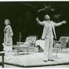 Dorothy McGuire and Richard Chamberlain in the stage production The Night of the Iguana