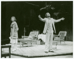 Dorothy McGuire and Richard Chamberlain in the stage production The Night of the Iguana