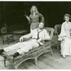Sylvia Miles, Richard Chamberlain, and Dorothy McGuire in the stage production The Night of the Iguana