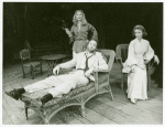 Sylvia Miles, Richard Chamberlain, and Dorothy McGuire in the stage production The Night of the Iguana