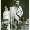 Dorothy McGuire and Richard Chamberlain in the stage production The Night of the Iguana