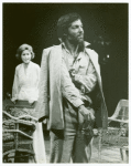Dorothy McGuire and Richard Chamberlain in the stage production The Night of the Iguana