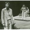 Richard Chamberlain and Sylvia Miles in the stage production The Night of the Iguana