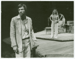 Richard Chamberlain and Sylvia Miles in the stage production The Night of the Iguana
