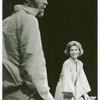 Richard Chamberlain and Dorothy McGuire in the stage production The Night of the Iguana
