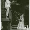 Richard Chamberlain and Dorothy McGuire in the stage production The Night of the Iguana