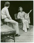 Richard Chamberlain and Dorothy McGuire in the stage production The Night of the Iguana