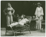 Sylvia Miles, Richard Chamberlain, and Dorothy McGuire in the stage production The Night of the Iguana