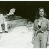 Nicolas Surovy and Jane Alexander in the stage production The Night of the Iguana