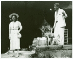 Pamela Payton-Wright (foreground), Nicolas Surovy (foreground), and Jane Alexander (background) in the stage production The Night of the Iguana