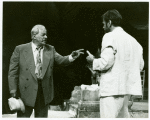 Nicolas Surovy (right) in the stage production The Night of the Iguana