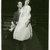 Christopher Chadman and Boni Enten in the stage production Pal Joey