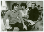Edward Villella, Boni Enten, and Ted Mann in rehearsal for the stage production Pal Joey