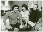 Edward Villella, Boni Enten, and Ted Mann in rehearsal for the stage production Pal Joey