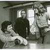 Edward Villella, Ted Mann, and Janie Sell in rehearsal for the stage production Pal Joey