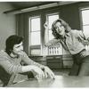 Edward Villella and Janie Sell in rehearsal for the stage production Pal Joey