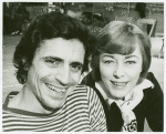 Edward Villella and Eleanor Parker in rehearsal for the stage production Pal Joey