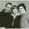 Ted Mann, Eleanor Parker, and Edward Villella in rehearsal for the stage production Pal Joey
