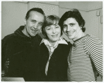 Ted Mann, Eleanor Parker, and Edward Villella in rehearsal for the stage production Pal Joey