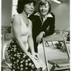 Boni Enten and Eleanor Parker in rehearsal for the stage production Pal Joey
